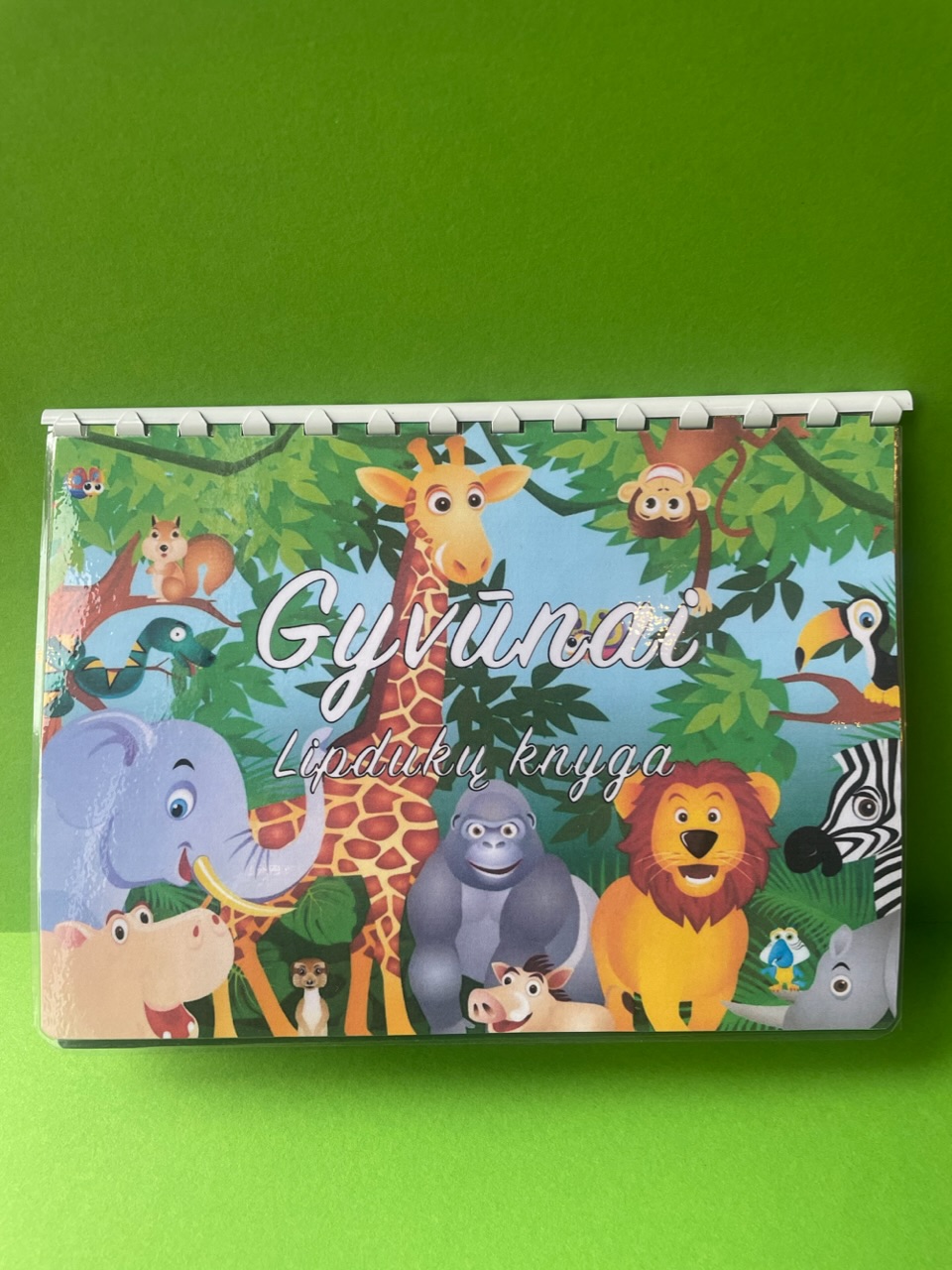 Lavinamoji knygelė “Gyvūnai”