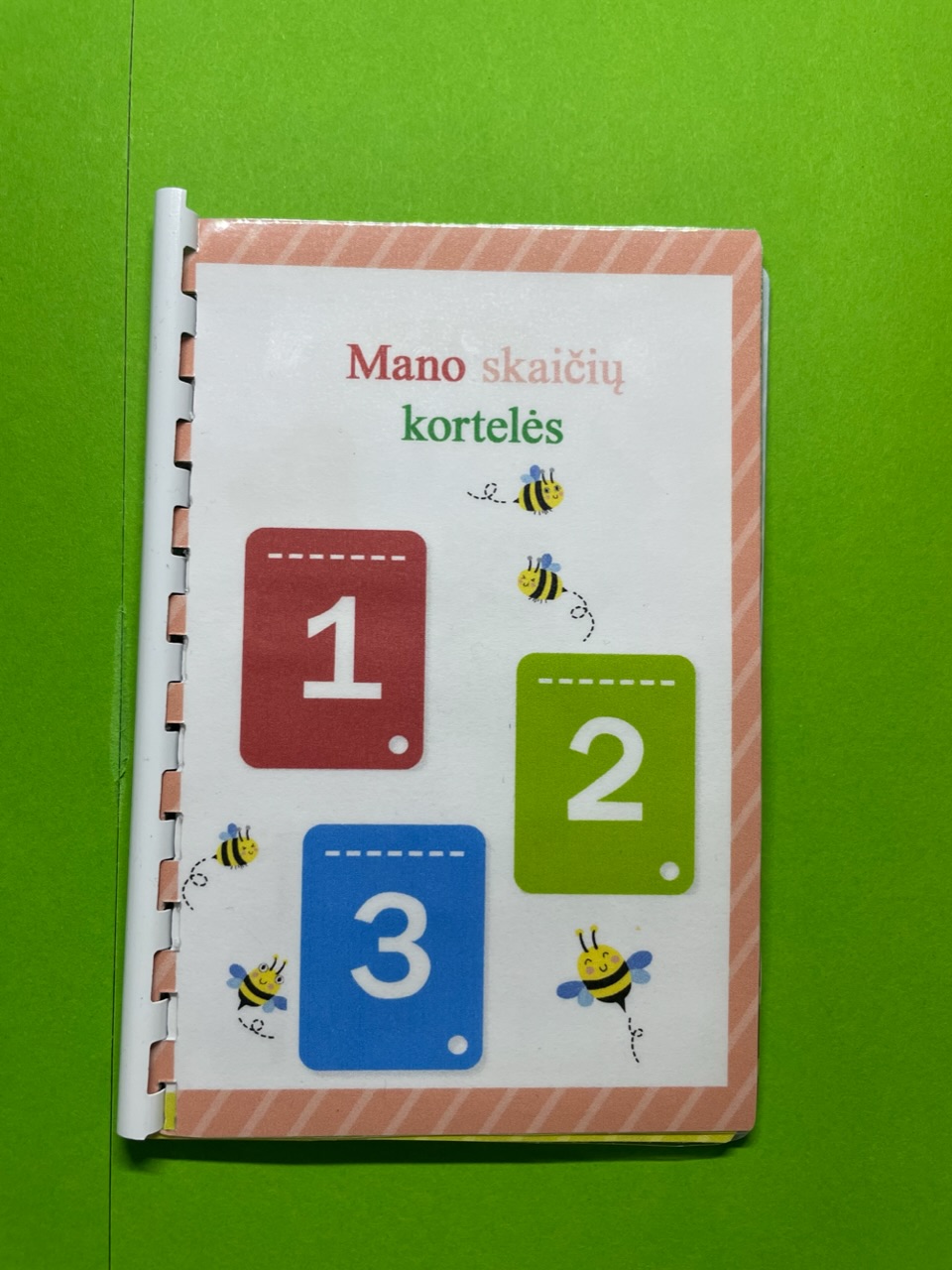 Knygelė “Mokomės skaičius”
