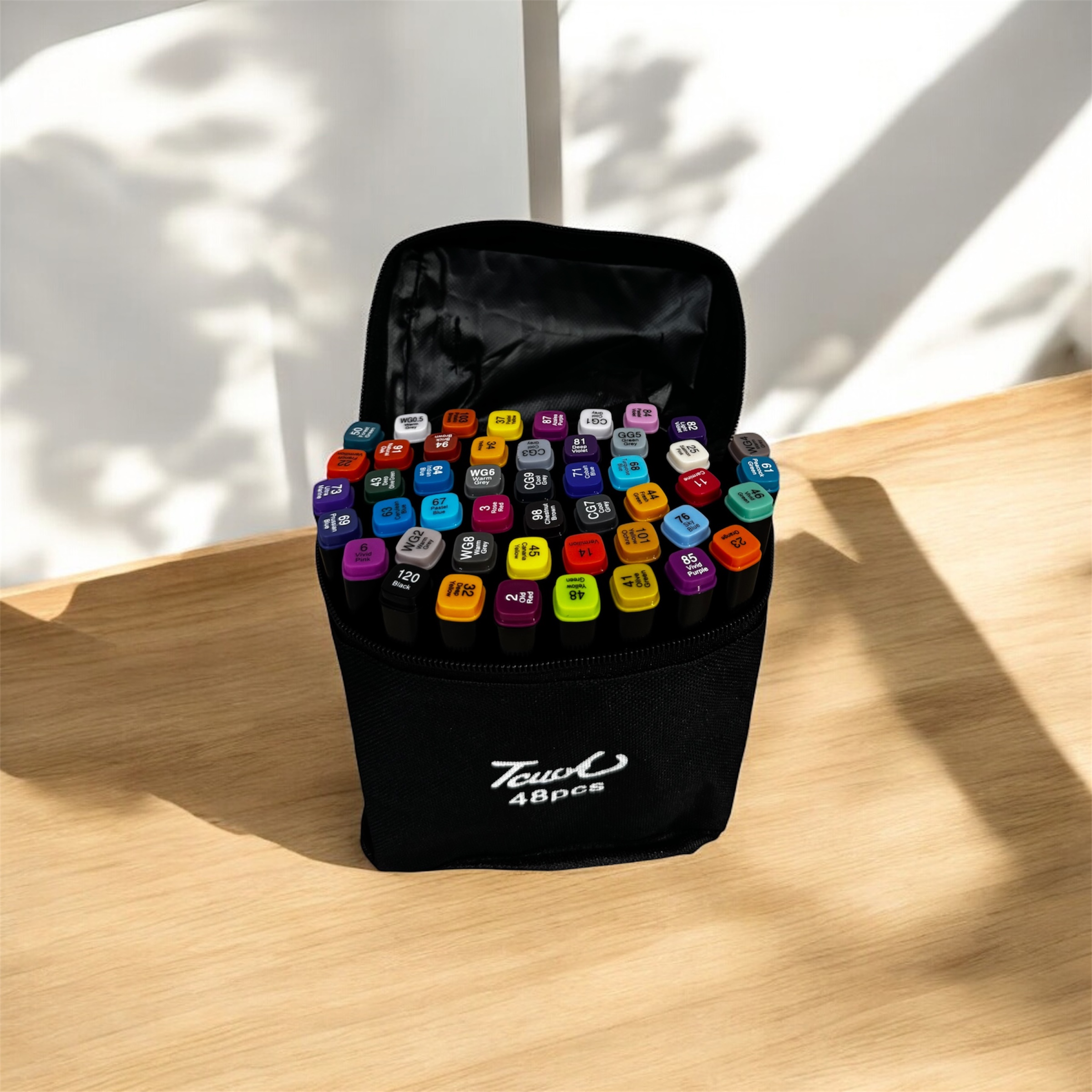 Dvipusiai „Touch“ tipo markeriai 48vnt.